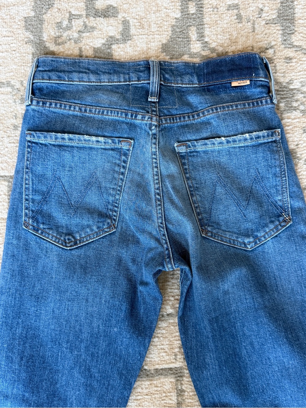 Mother The Smarty Pants Skimp Jeans in Flashback Size 26 - Picture 4 of 6